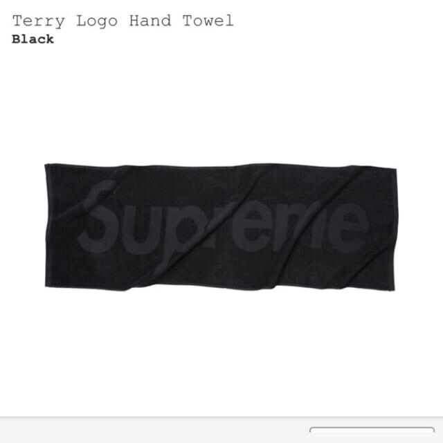 Supreme(シュプリーム)のhasecchi様専用 赤と黒セット Terry Logo Hand Towel メンズのメンズ その他(その他)の商品写真