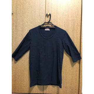 タケオキクチ(TAKEO KIKUCHI)の【新品】春夏  タケオキクチ　五分袖シャツ(Tシャツ/カットソー(七分/長袖))