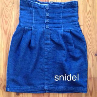 スナイデル(SNIDEL)のsnidelハイウエストスカート(ミニスカート)