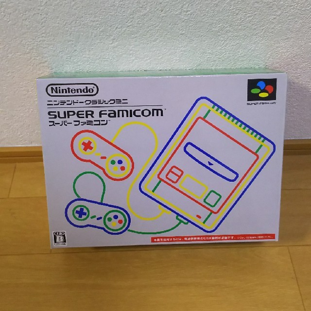 ニンテンドークラシックミニ スーパーファミコン アダプターつき エンタメ/ホビーのゲームソフト/ゲーム機本体(家庭用ゲーム機本体)の商品写真