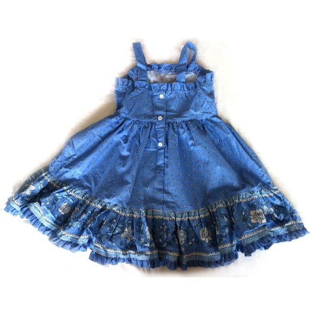 プロヴァンスコットン100％新品ワンピース キッズ/ベビー/マタニティのキッズ服女の子用(90cm~)(ワンピース)の商品写真