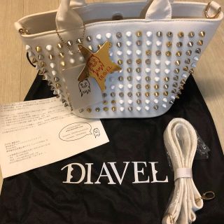 DIAVEL★美品 スタッズバック(トートバッグ)