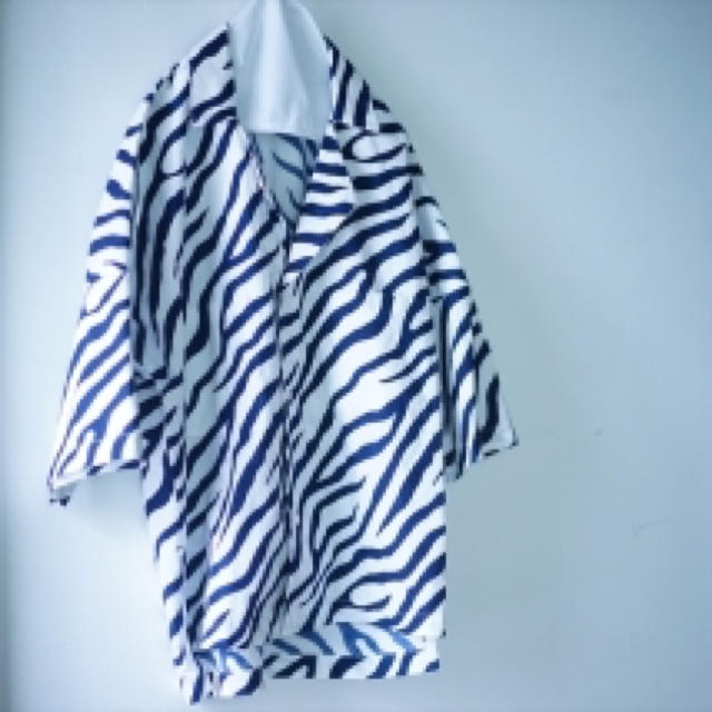 sunsea 18ss ZEBRA FRIED SHRIMP SHIRT 1