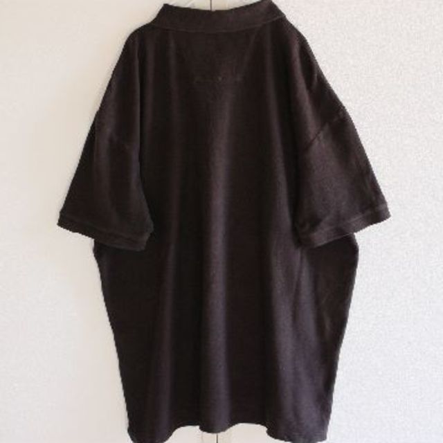 NAUTICA(ノーティカ)のUS ノーティカ darkbrown ビッグサイズ 半袖 ポロシャツ XXL メンズのトップス(ポロシャツ)の商品写真