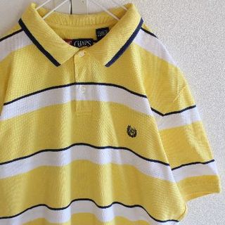 チャップス(CHAPS)のUS チャップス ラルフローレン Yellowwh 半袖 ポロシャツ XL(ポロシャツ)