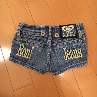 ロニィ(RONI)のroni　ベリーショートパンツ　S　110センチ(パンツ/スパッツ)