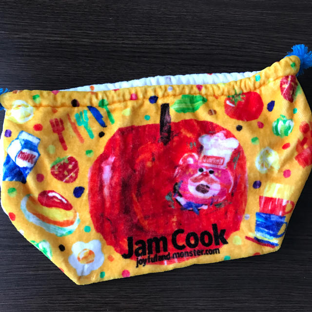 JAM(ジャム)のJAM ハラペココック お弁当袋 キッズ/ベビー/マタニティのこども用バッグ(ランチボックス巾着)の商品写真