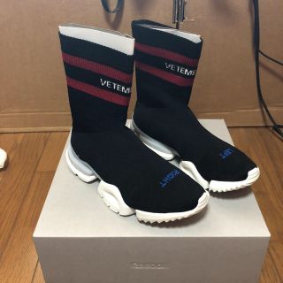 vetements reebok ソックスランナー スニーカー eu40(スニーカー)