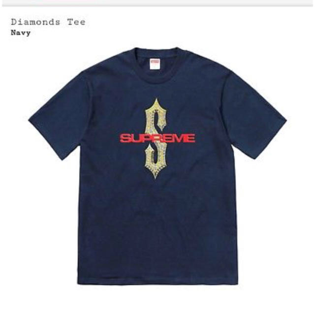 Supreme(シュプリーム)の美品 supreme diamond tee Lサイズ メンズのトップス(Tシャツ/カットソー(半袖/袖なし))の商品写真