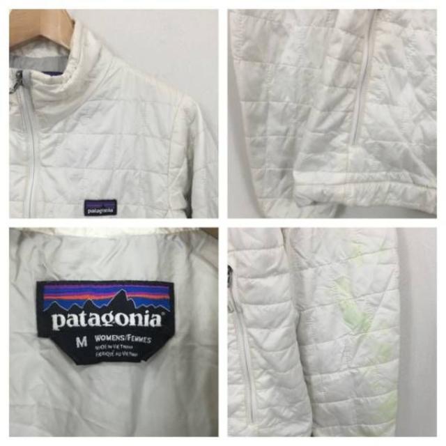 patagonia(パタゴニア)のパタゴニア patagona パーカー ブルゾン ホワイト M 160912 レディースのジャケット/アウター(ブルゾン)の商品写真