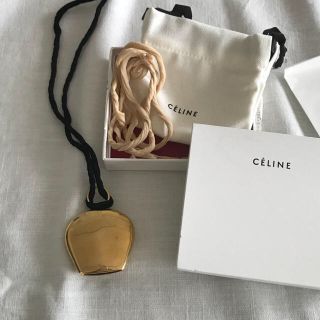 セリーヌ(celine)のCELINE セリーヌ カウベル ネックレス アクセ 小物(ネックレス)