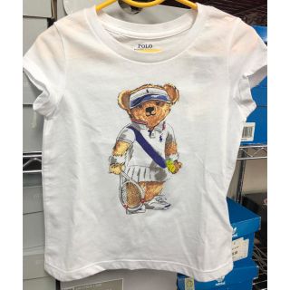 ポロラルフローレン(POLO RALPH LAUREN)のポロ ラルフローレン ガールズ ベアーTシャツ 新品 3Tサイズ(Tシャツ/カットソー)