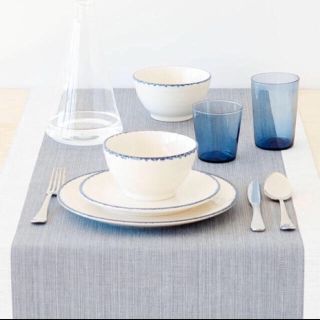 ザラホーム(ZARA HOME)の新品タグ付♡ザラホーム バイカラーテーブルランナー(テーブル用品)