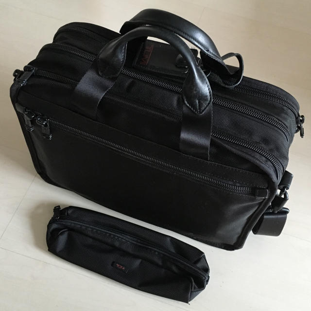 TUMI(トゥミ)のTUMI トゥミ アルファシリーズ ビジネスバッグ 26141DH 黒 美品 メンズのバッグ(ビジネスバッグ)の商品写真