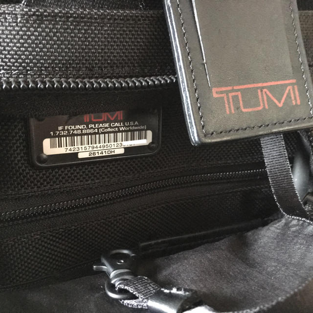 TUMI(トゥミ)のTUMI トゥミ アルファシリーズ ビジネスバッグ 26141DH 黒 美品 メンズのバッグ(ビジネスバッグ)の商品写真