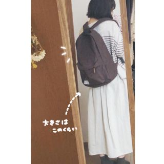 シャンブルドゥシャーム(chambre de charme)の〇 chambre de charme ＊ ブラウン リュック(リュック/バックパック)