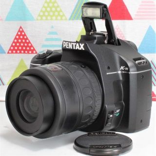 ペンタックス(PENTAX)の☆コスパ抜群＆コンパクト ペンタックス PENTAX K-mレンズセット(デジタル一眼)