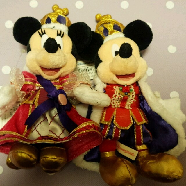 Disney(ディズニー)のミニーミッキー　ぬいば エンタメ/ホビーのおもちゃ/ぬいぐるみ(ぬいぐるみ)の商品写真