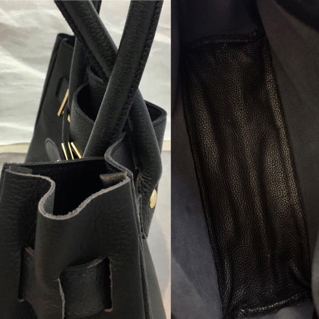 DEUXIEME CLASSE(ドゥーズィエムクラス)のシータパランティカSITA PARANTICA レザートートバッグ黒ブラック美品 レディースのバッグ(トートバッグ)の商品写真