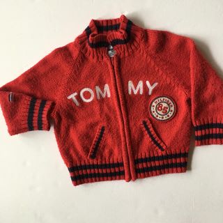 トミーヒルフィガー(TOMMY HILFIGER)のトミーヒルフィガーニットジャケット90cm(ジャケット/上着)