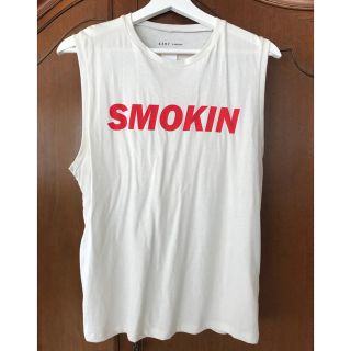 ドゥーズィエムクラス(DEUXIEME CLASSE)の6397 SMOKIN ノースリーブTシャツ 新品未使用(Tシャツ(半袖/袖なし))