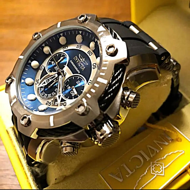 Invicta 正規品 BOLT Chronngraph ブルー 定価9万