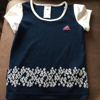 アディダス(adidas)のアディダス トレーニングウエア 女の子(Tシャツ/カットソー)