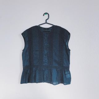 ドットアンドストライプスチャイルドウーマン(Dot&Stripes CHILDWOMAN)のDot & Strips CHILD WOMAN レースブラウス(シャツ/ブラウス(半袖/袖なし))