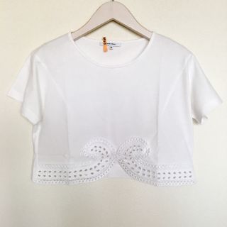 カルヴェン(CARVEN)のcarven 美品 クロップド Tシャツ (Tシャツ(半袖/袖なし))