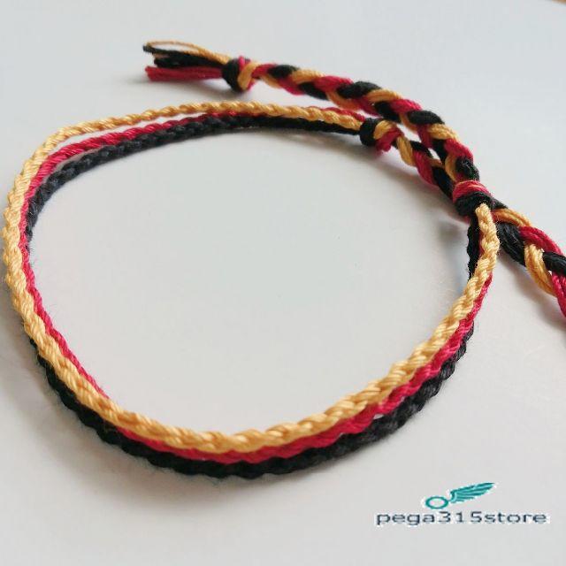 アンクレット ミサンガ ３連 ドイツ ベルギー メンズの通販 By Pega315store S Shop ラクマ