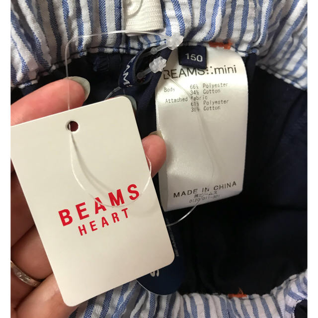 BEAMS(ビームス)のBEAMS ハーフパンツ 150 新品 キッズ/ベビー/マタニティのキッズ服男の子用(90cm~)(パンツ/スパッツ)の商品写真