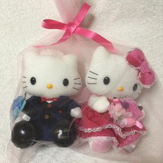 ハローキティ(ハローキティ)の美品！ハローキティ ダニエル ぬいぐるみ(ぬいぐるみ)