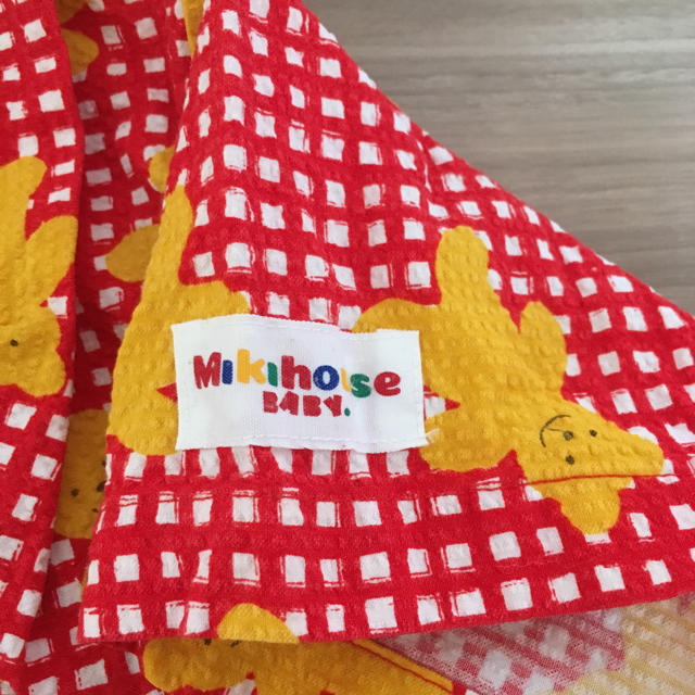 mikihouse(ミキハウス)のミキハウス 甚平 90サイズ キッズ/ベビー/マタニティのキッズ服女の子用(90cm~)(甚平/浴衣)の商品写真