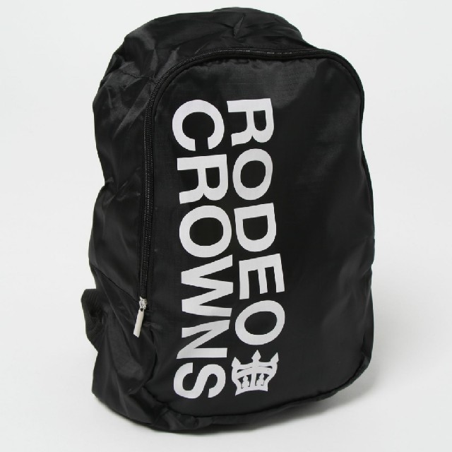 RODEO CROWNS WIDE BOWL(ロデオクラウンズワイドボウル)の[専用]新品 ロデオクラウンズ リュック 黒 レディースのバッグ(リュック/バックパック)の商品写真