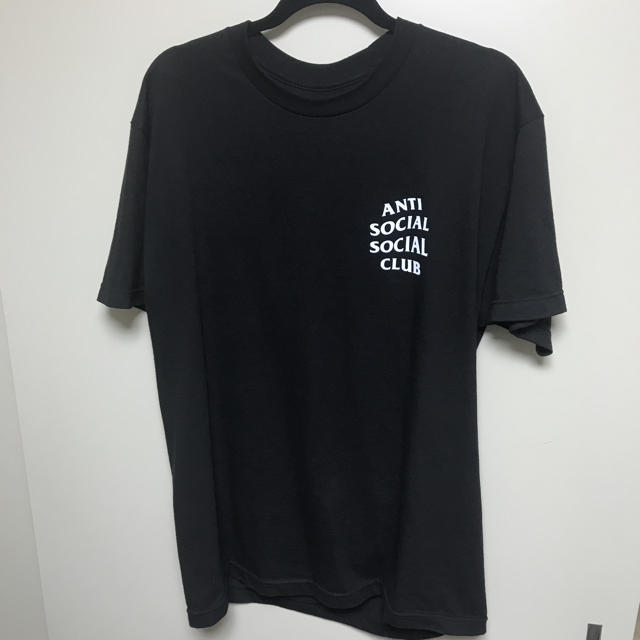 ANTI(アンチ)のanti social social club T-シャツ ブラック Lサイズ メンズのトップス(Tシャツ/カットソー(半袖/袖なし))の商品写真