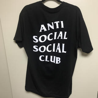 アンチ(ANTI)のanti social social club T-シャツ ブラック Lサイズ(Tシャツ/カットソー(半袖/袖なし))