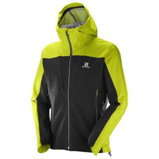 サロモン(SALOMON)のSALOMON サロモン X ALP HYBRID JKT M メンズL 黒/黄(登山用品)