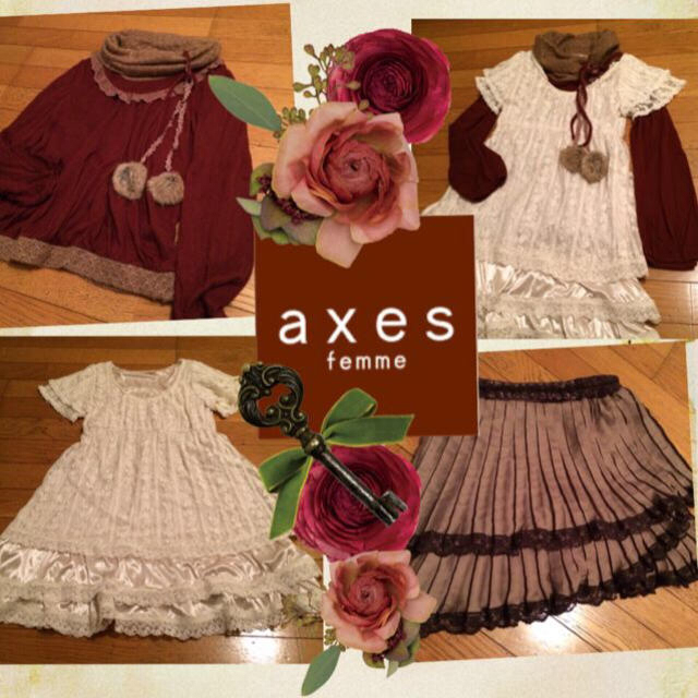 axes femme(アクシーズファム)のソネット様♥︎専用 レディースのワンピース(ミニワンピース)の商品写真