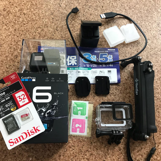 GoPro(ゴープロ)のゴープロ6  スマホ/家電/カメラのカメラ(コンパクトデジタルカメラ)の商品写真