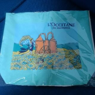 ロクシタン(L'OCCITANE)のロクシタン🍀ノベルティトートバック🌿プロヴァンス🌿非売品(ノベルティグッズ)