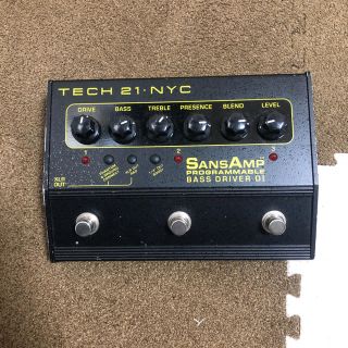 sansamp Bass Driver DI Programmable(ベースエフェクター)