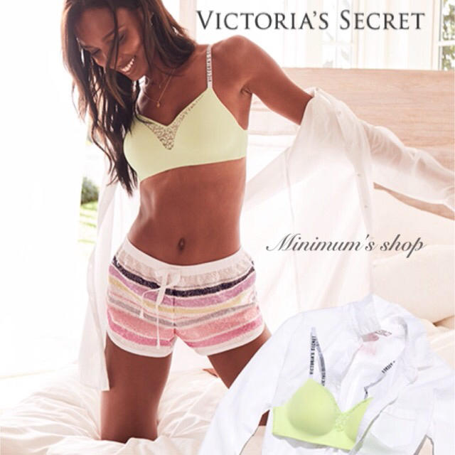 Victoria's Secret(ヴィクトリアズシークレット)のVSノンワイヤーレオパードブラ＆ショーツセット(カラフル) レディースの下着/アンダーウェア(ブラ&ショーツセット)の商品写真