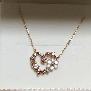 サマンサティアラ Samantha flowertiara ハート型ネックレスネックレス