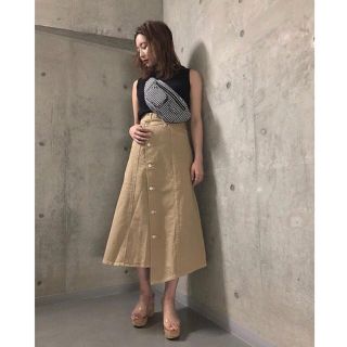 スナイデル(SNIDEL)のsnidel♡今期！新品未使用！リメイクデニムロングスカート♡(ロングスカート)