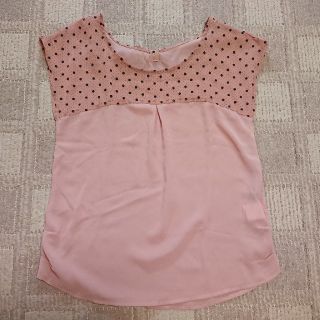 ミッシュマッシュ(MISCH MASCH)の★ミッシュマッシュ★ドットリボンブラウス★(シャツ/ブラウス(半袖/袖なし))