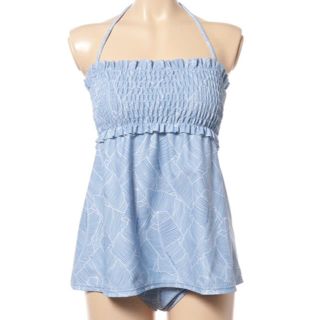 ジルスチュアート(JILLSTUART)の【JILLSTUART】ギャザー タンキニ ドレスワンピース セットアップ 水着(水着)