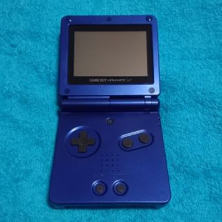 ゲームボーイアドバンス(ゲームボーイアドバンス)のGBA【任天堂 ゲームボーイアドバンスＳＰ 本体(アズライトブルー) 】(携帯用ゲーム機本体)