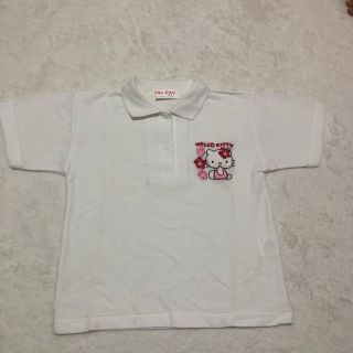 ハローキティ(ハローキティ)の子供服キティーちゃんポロシャツ(Tシャツ/カットソー)