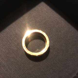 ブルガリ(BVLGARI)のブルガリビーゼロワン18k 指輪イエローゴールド(リング(指輪))