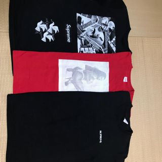 シュプリーム(Supreme)のＴシャツ3枚セット supreme Mサイズ(Tシャツ/カットソー(半袖/袖なし))